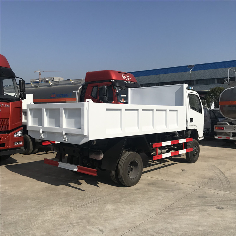 Dongfeng 4WD 4 tons  small dumper lorry tipper truck Factory direct supply cargo truck in cheap price