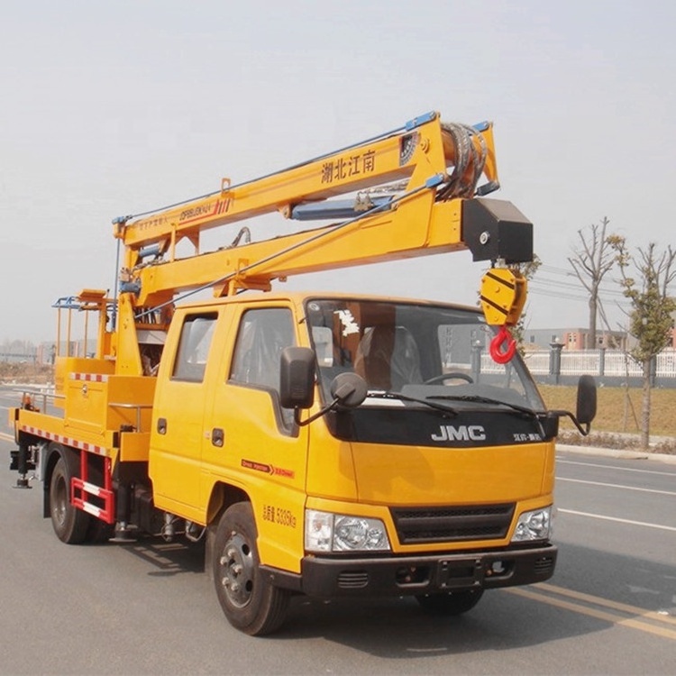 High Altitude Aerial Working Platform Mini Insulated Bucket Trucks