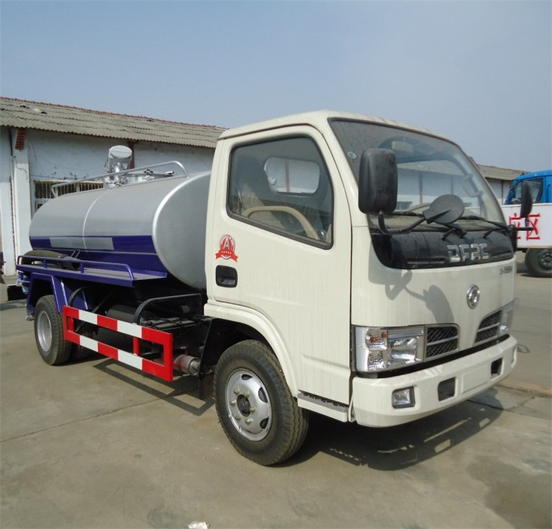 Vacuum pump fecal suction toilet truck septic tank truck for sale