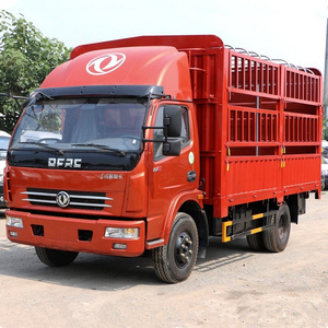 6-8 ton cargo lorry DONGFENG HOWO fence truck for sale