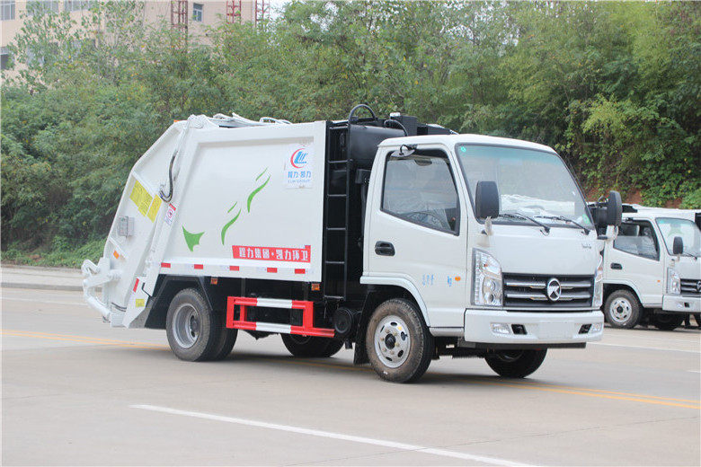 Factor Price Chinese 3Tons 4Ton 5Tons Mini Garbage Refuse Vehicle Garbage Compactor Truck