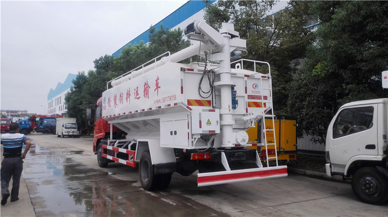 SHACMAN DONGFENG 25TON 6x4 35m3 FAW bulk feed transport truck farm feed delivery truck for sale