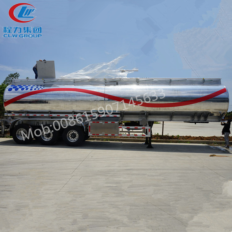 Truck aluminum fuel tanks 36000L fuel tanker truck capacity