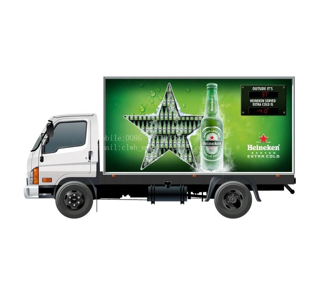 P4 P5 P6 Full color Outdoor advertising truck /car mobile LED display