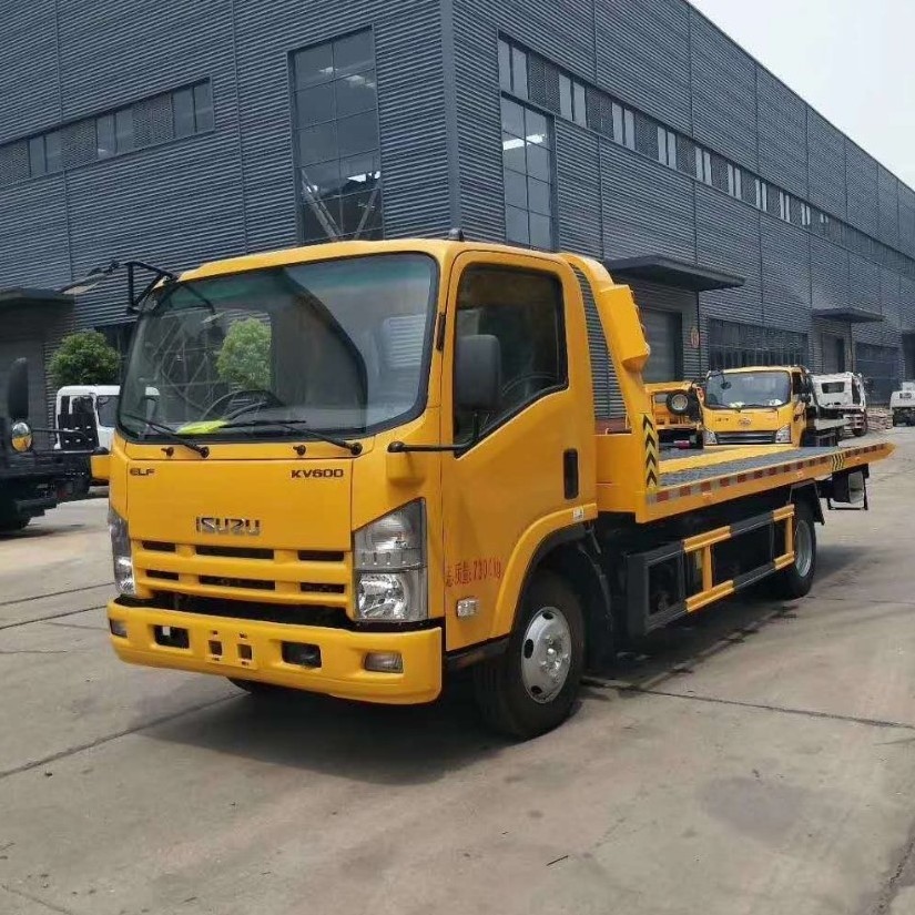 4 ton new isuzu flatbed tow trucks wreckers for sale