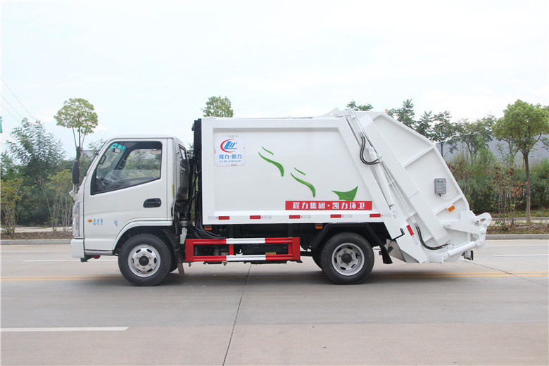 Factor Price Chinese 3Tons 4Ton 5Tons Mini Garbage Refuse Vehicle Garbage Compactor Truck