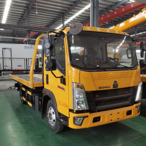 FOTON JMC ISUZU 4X2 4ton flatbed tow truck road wrecker car truck for sale