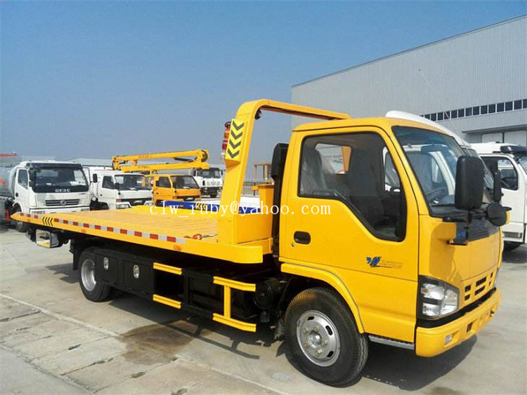 Big discount price tipper wrecker vehicle tow truck full landing flatbed wrecker truck for sale