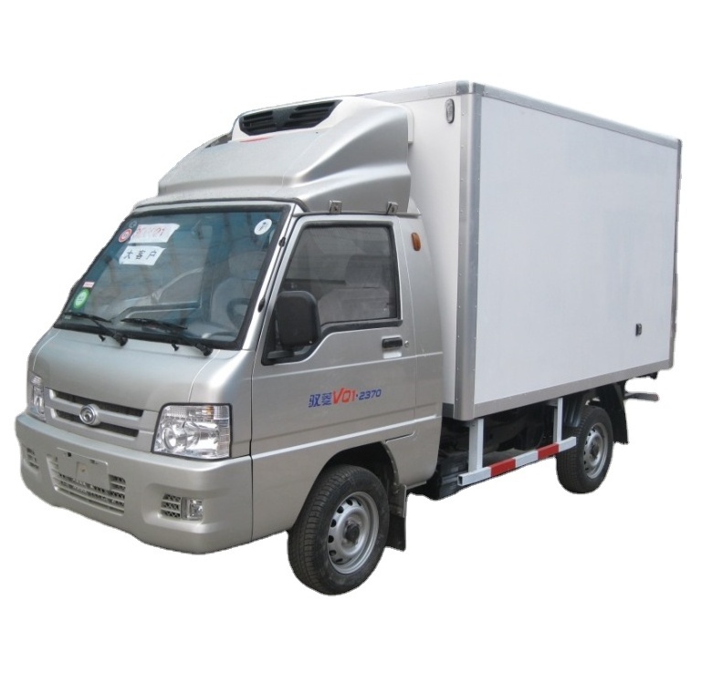 FOTON ICE Cream Chicken Fish Frozen Foods Delivery Truck Refrigeration Van Truck