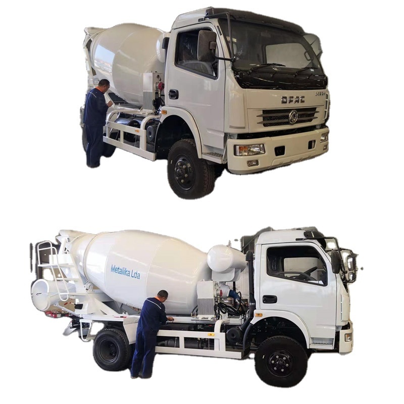 4X4 right hand drive small concrete mixer truck for sale