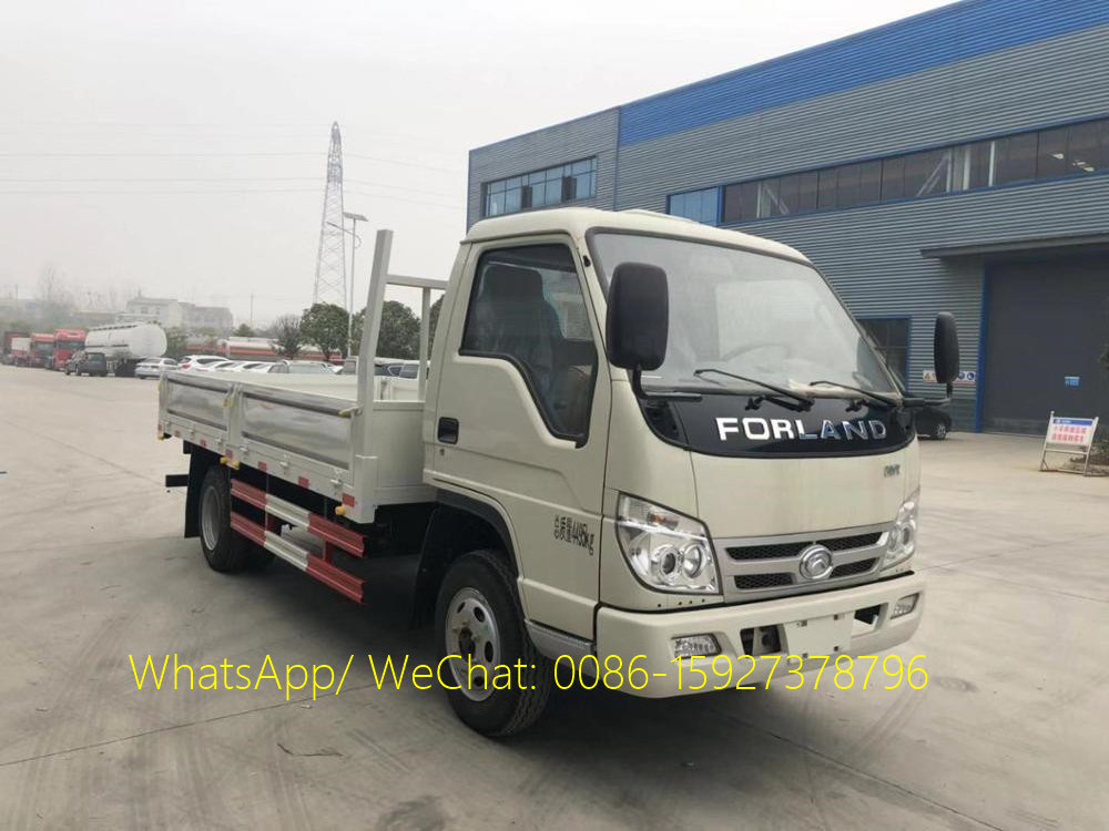 2-4 ton cheap left hand drive FORLAND small cargo trucks for sale