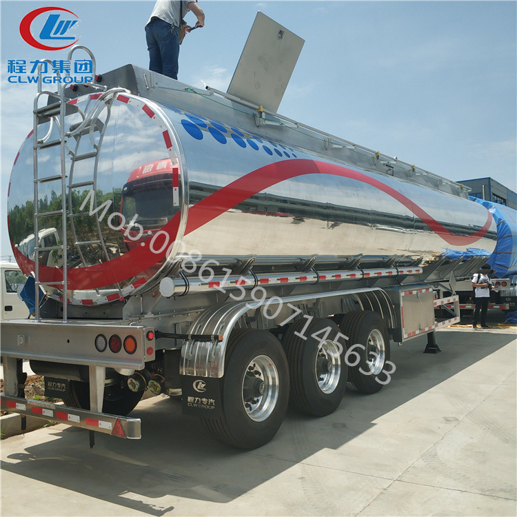 Truck aluminum fuel tanks 36000L fuel tanker truck capacity