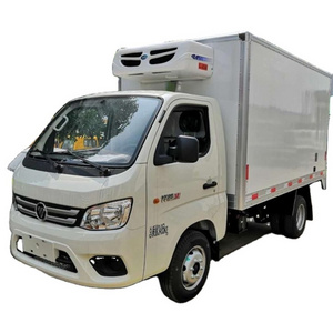 FOTON 4X2 1.5Ton  refrigerated truck freezer truck mini  box refrigerate truck for sale