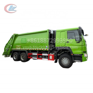 Hot sale good quality Sinotruck Howo 4x2  Compactor Garbage Truck 15ton  waste compactor garbage truck