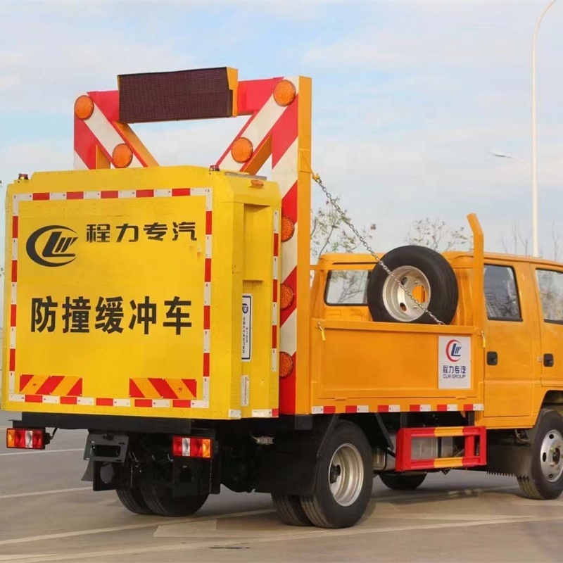 Best price of JMC 4*2 Impact-proof truck mounted SHMASH2016 attenuator for sale