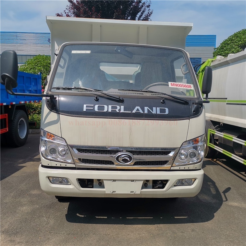 China Cheap Foton Forland 4x4 Mini New Dump Trucks For Sale