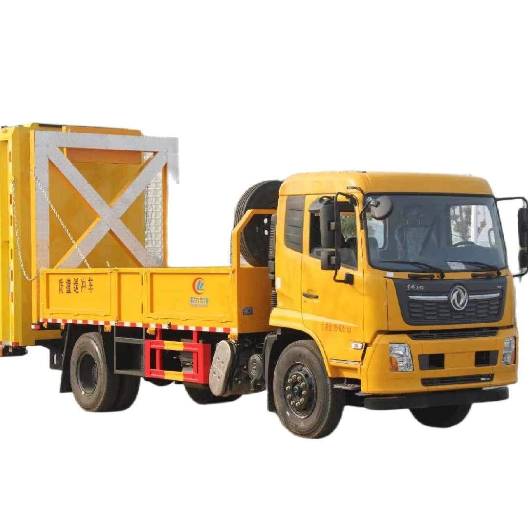 Dongfeng kinland 4*2 100E traffic crash proof truck Anti Collision Buffer Truck mounted attenuator  for sale