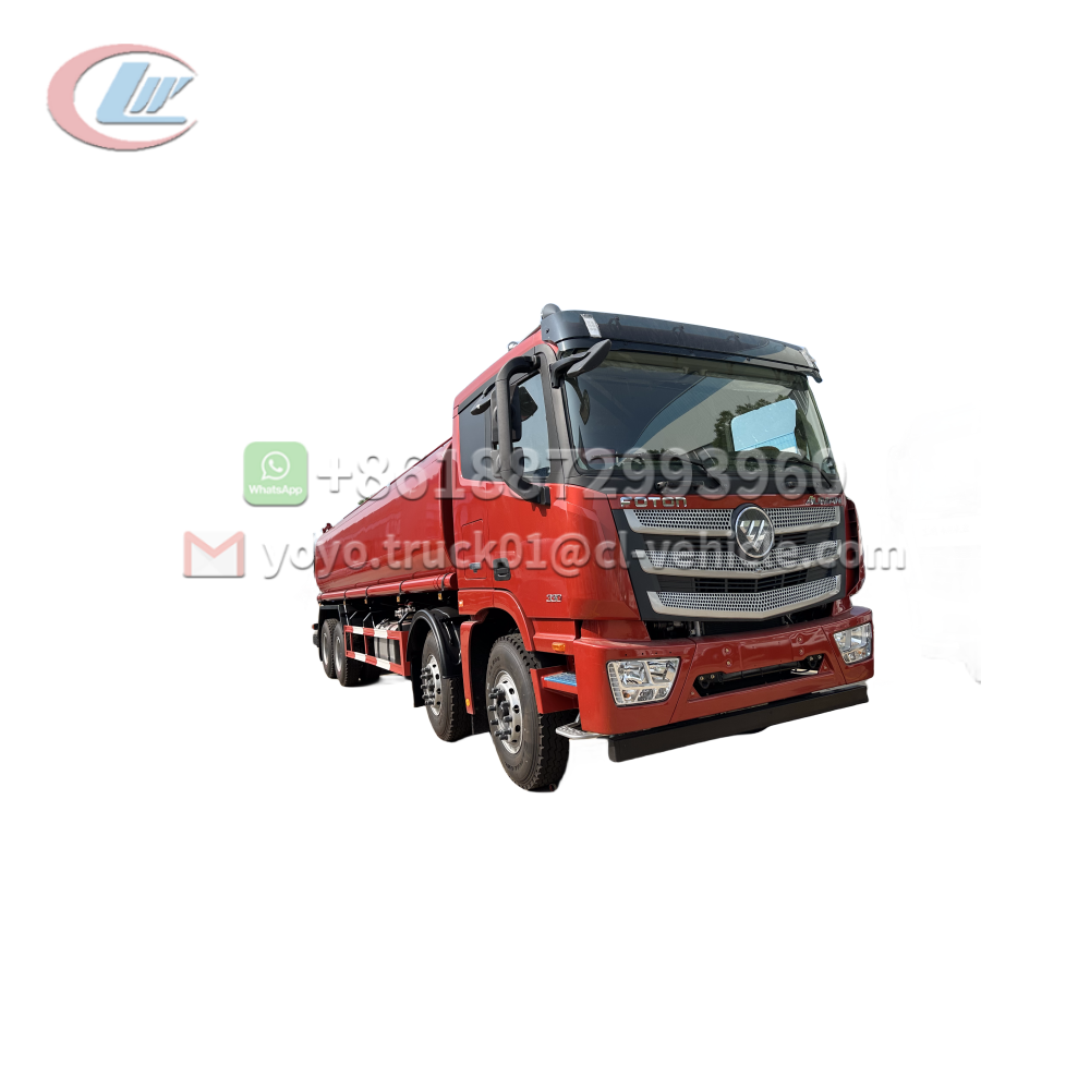 Factory Price  FOTON 4x2 6Wheel Tires Water Bowser 5000L Tanker Truck Water Sprinkling Tank Truck For Cleaning Road