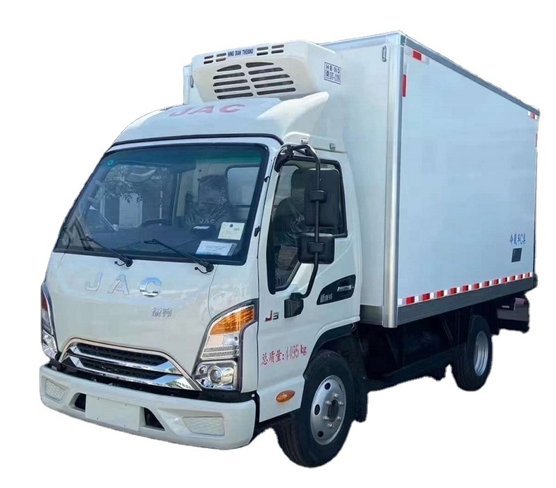 High Quality JAC Refrigerated Truck cooling van Refrigerated Medium Size Box Truck