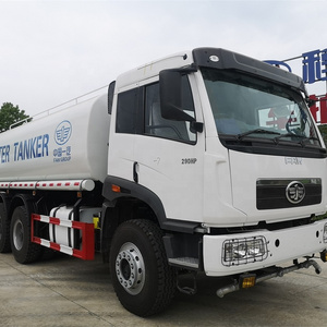 China Truck Factory cheap price FAW 6x4  RHD 20000liters water sprinkler tanker water transport truck for sale