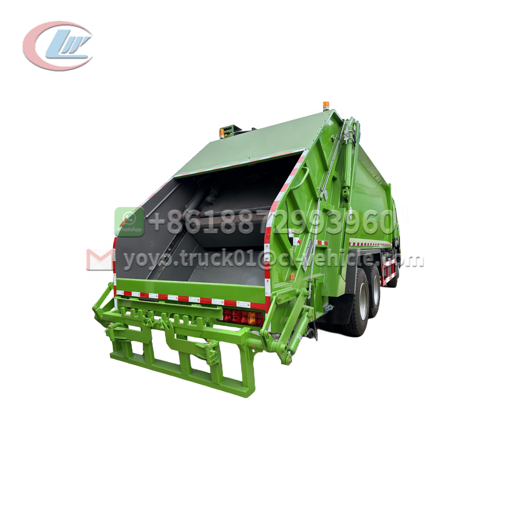 Hot sale good quality Sinotruck Howo 4x2  Compactor Garbage Truck 15ton  waste compactor garbage truck