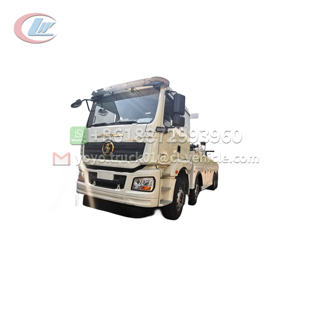 Famous Brand SHACMAN 8x4 Euro 2 outlet qualitative standard 20ton 30ton Rotator Wrecker Tow Truck for sale