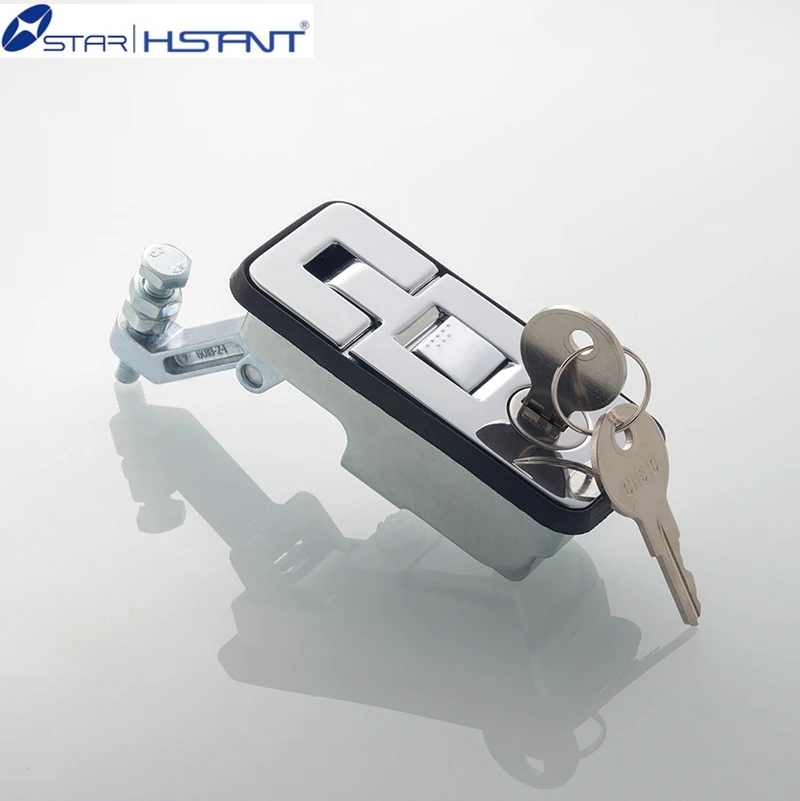 Hengzhu Ms6018z-2-1 Truck Electrical Panel Latch Push Button Door Lock Compression Lever Latch Lock