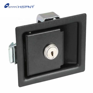 Lm-318 Canopy Door Lock Slam Latch Push To Close Handle Rear For-truck Body Flush Generator Toolbox Paddle Panel Cabinet Lock