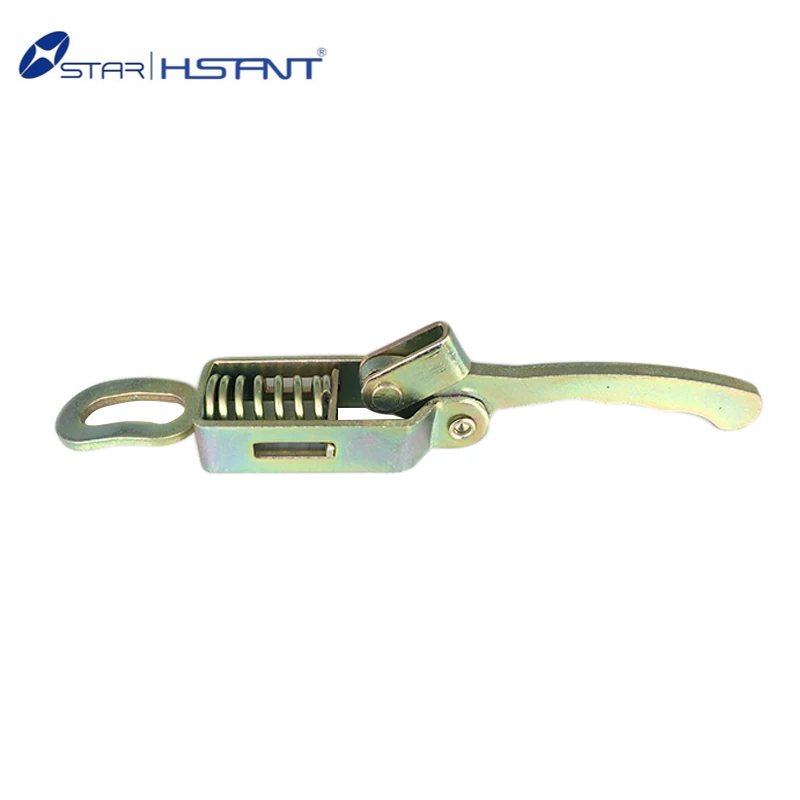 Heavy Duty Steel Trailer Door Toggle Latch Spring Latch Bolt Dropside Door Lock For Truck