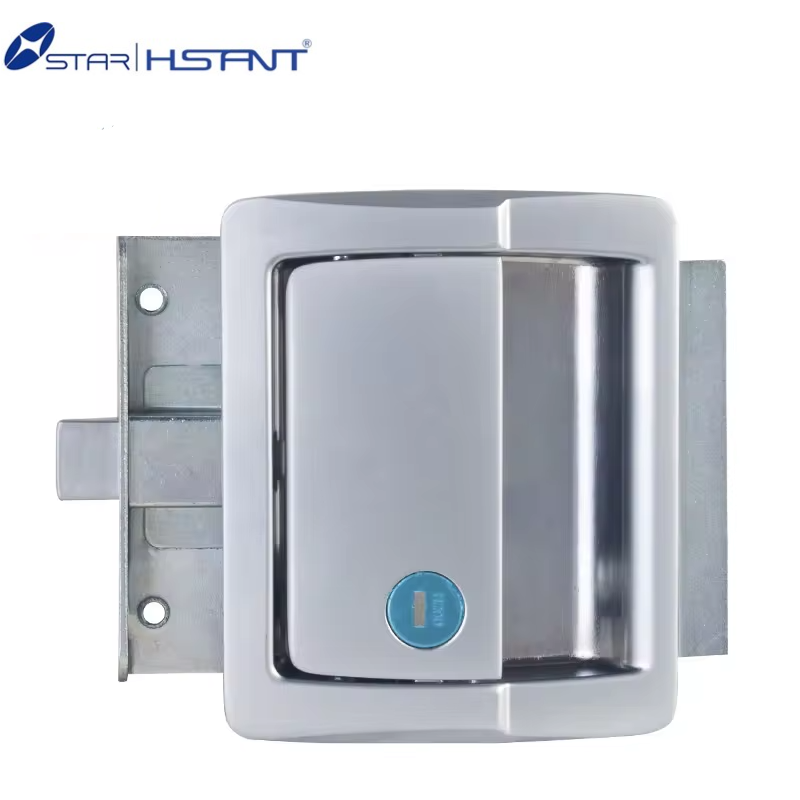 Zinc Alloy Truck Door Latch Ms5093z Reversible Double Side Trailer Caravan Door Lock