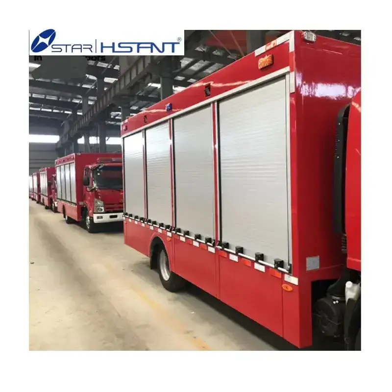 China Factory Customized Wholesale Aluminum Alloy Fire Truck Roller Shutter Door