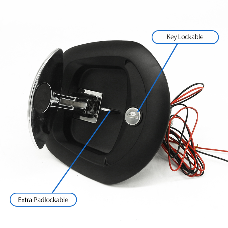 Toolbox Electricic Locks Caravan Handle Paddle T Locks Truck Door Car Accessories Toggle Compression Latch Whale Tail Lock