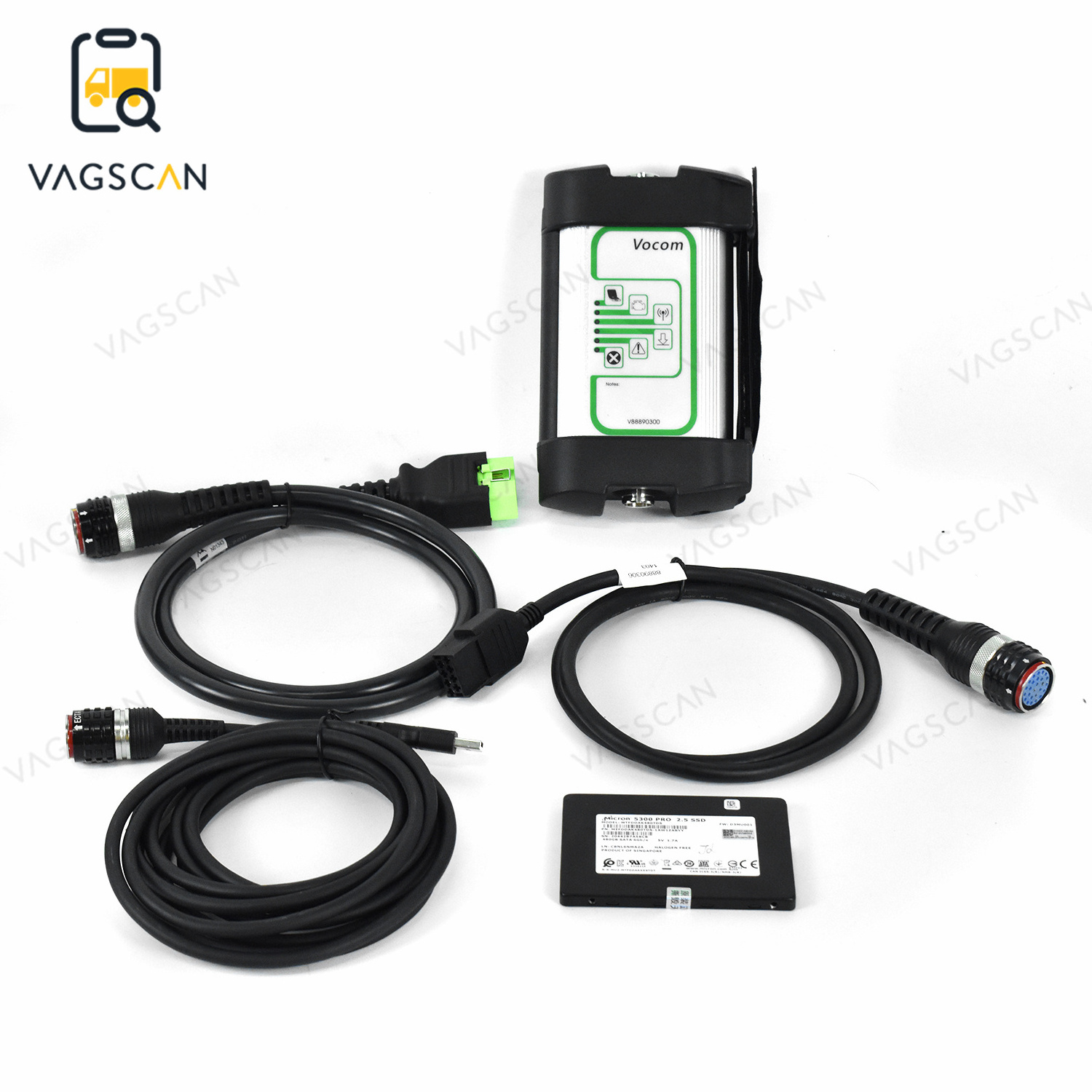 Heavy truck for Volvo vocom 88890300 Volvo Vocom interface diagnostic programmingV2.8.150 truck diagnostic CF54 laptop toughbook