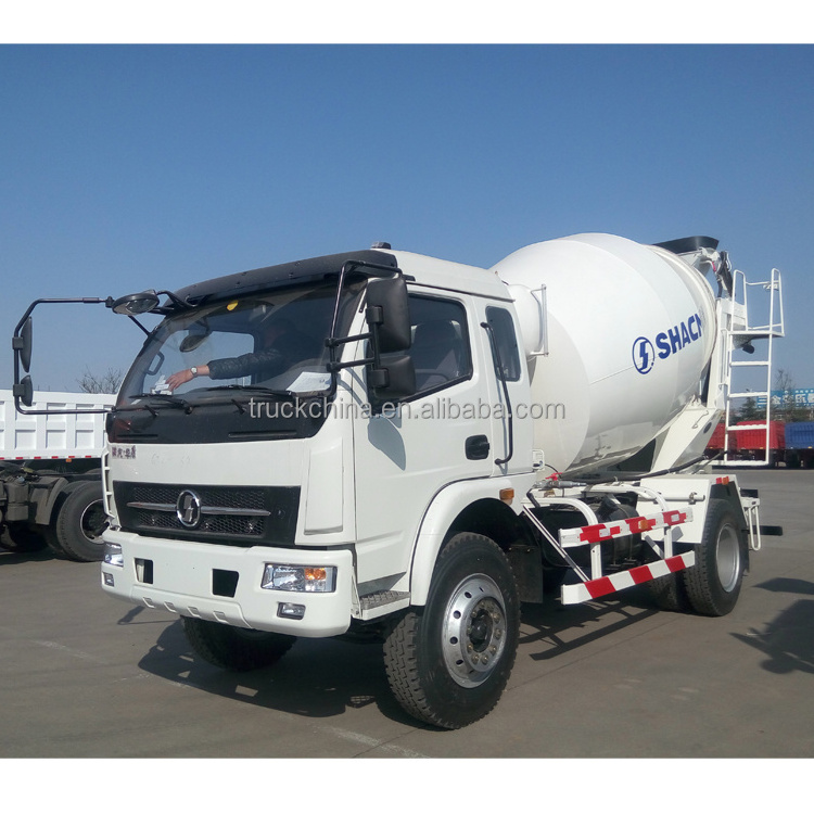 Shacman Construction Machine 6m3 5m3 Small Concrete Mixer truck