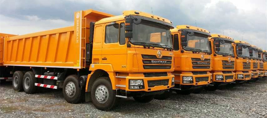 HIGH QUALITY MINING MACHINE SHACMAN HEAVY DUTY TRUCK 8X4 12 WHEELS 50 TONS 30CUBS F3000 TRUCK 400HP SHACMAN DUMP TRUCK