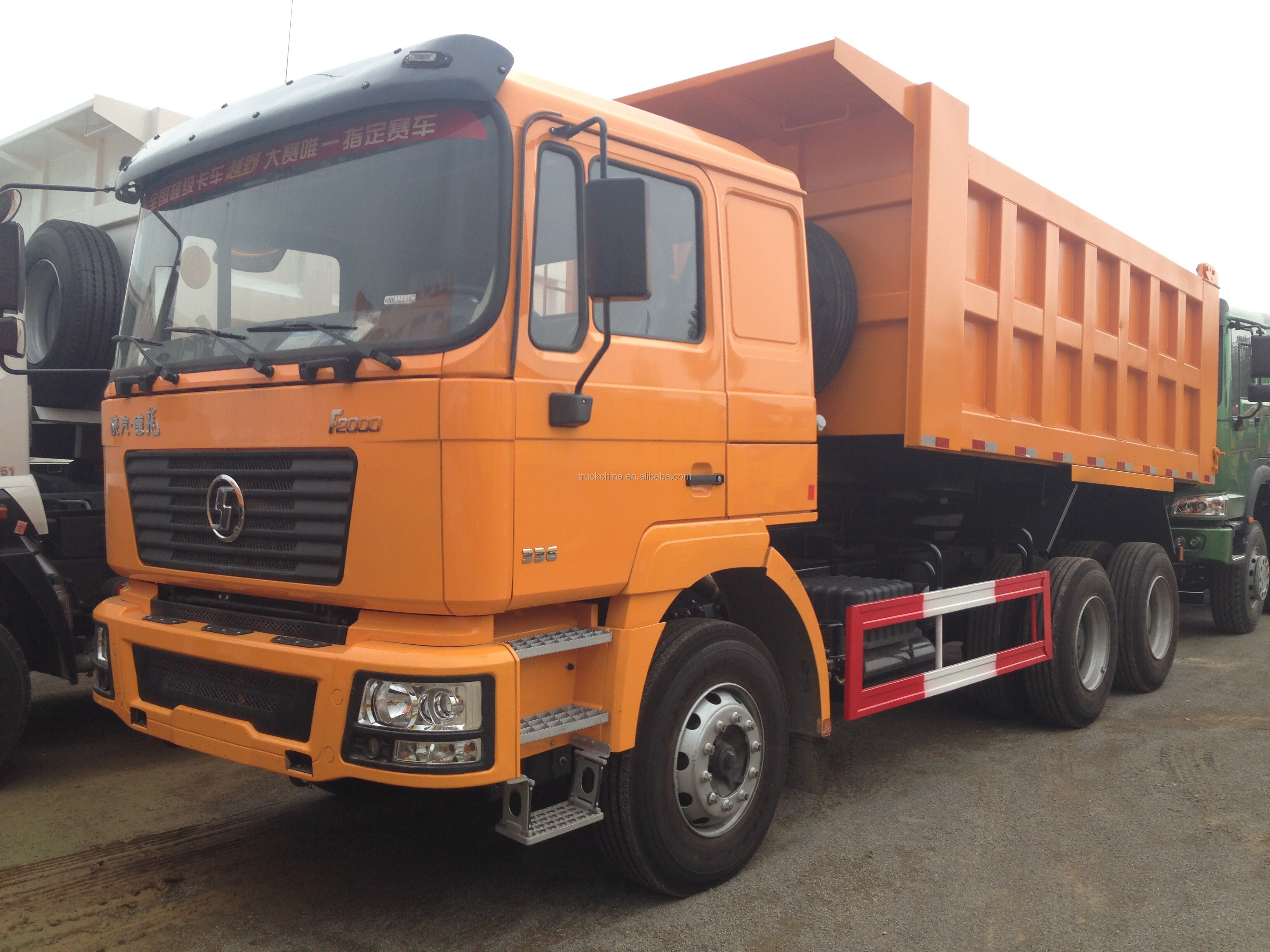 HIGH QUALITY MINING MACHINE SHACMAN HEAVY DUTY TRUCK 6X4 10 WHEELS 30 TONS 18CUBS F2000 TRUCK 290HP SHACMAN DUMP TRUCKS