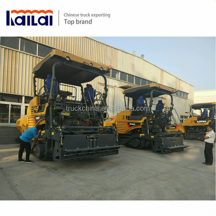 Brand Road Pavers Asphalt Paving Road Machine for Sale China Construction Works 0-18m/min 220-300mm 9-12m/min Provided 10.5KW