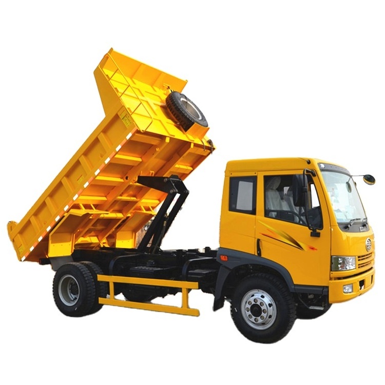 NEW USED FAW Truck Price 6 ton Diesel Engine 4x4 Mini Tipper Dump Trucks for sale