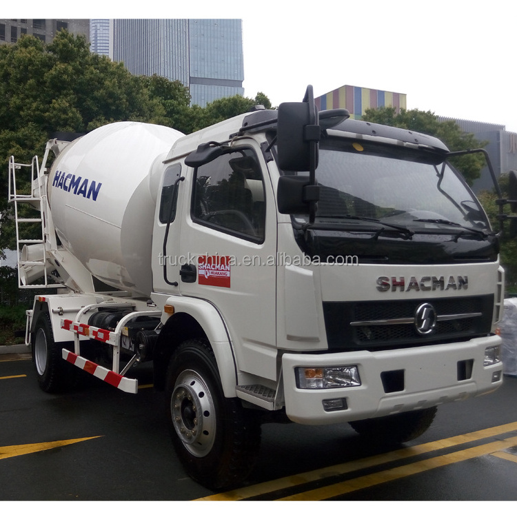 Shacman Construction Machine 6m3 5m3 Small Concrete Mixer truck