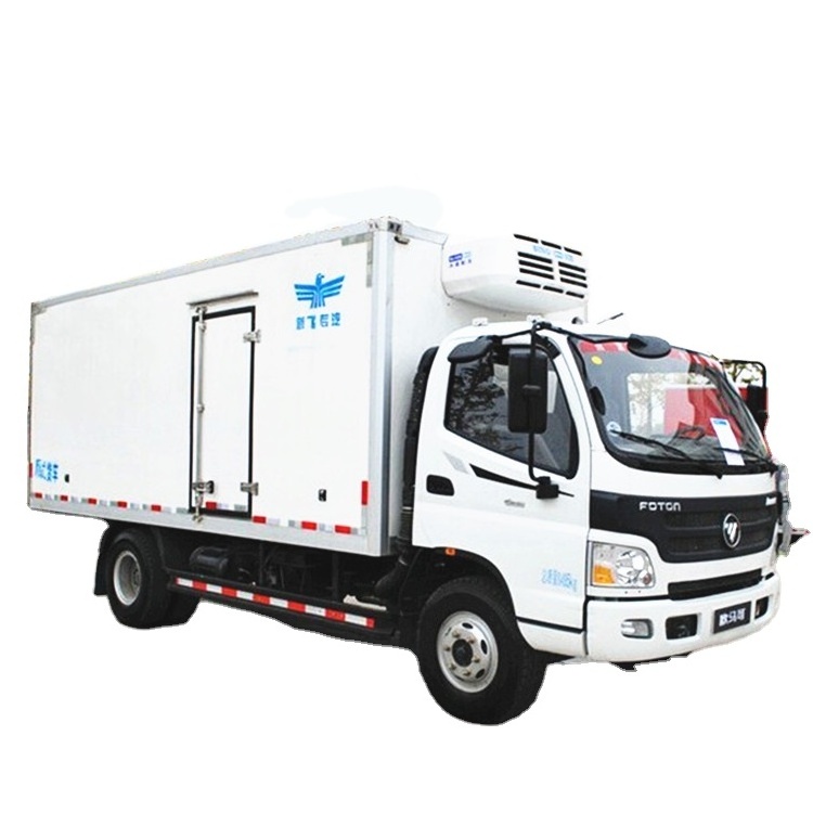 Foton Cooling Van Box Truck Small Refrigerated Freezer Truck