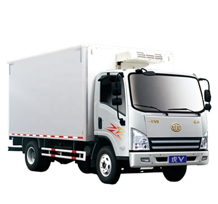 FAW Small Frozen Refrigerated Truck Chill Car for Sale