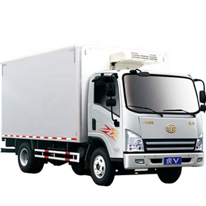 FAW Small Frozen Refrigerated Truck Chill Car for Sale