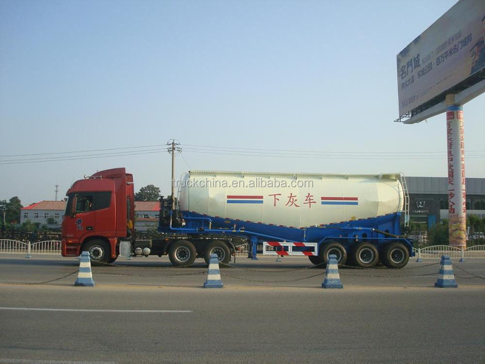 Bulk Cement Powder Tanker Transport Truck Semi Trailer for Sale