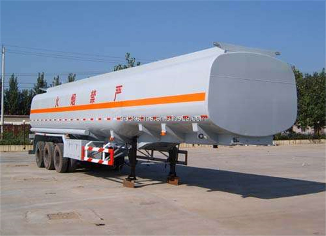 CIMC 3 Axles Fuel Tanker 40 ton Tank Semi Trailer for sale