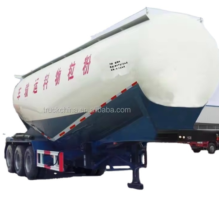 Bulk Cement Powder Tanker Transport Truck Semi Trailer for Sale