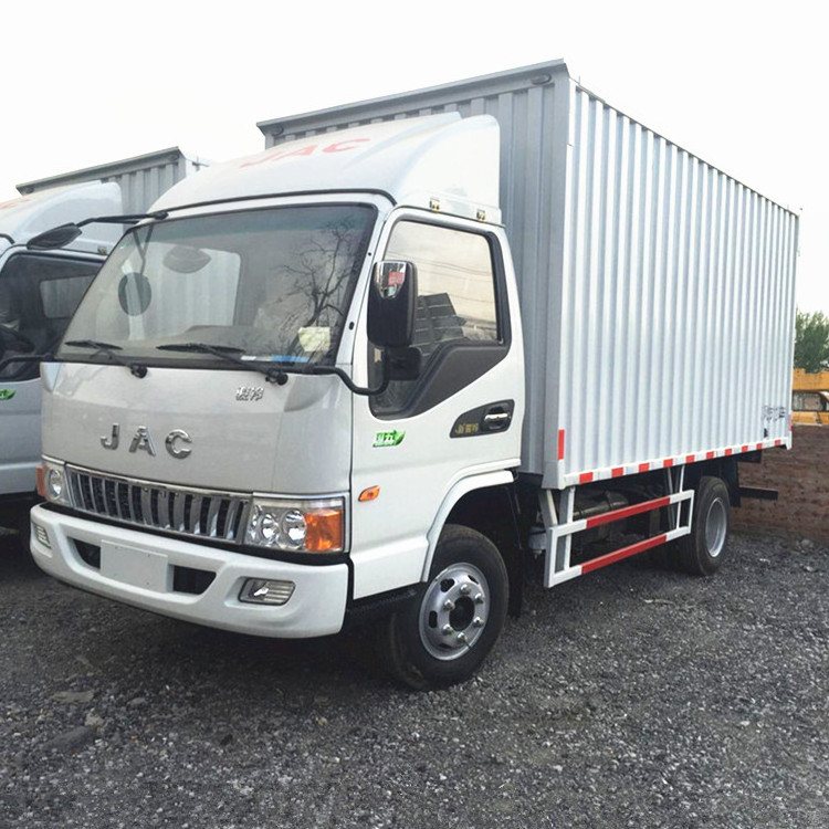 JAC 4x2 Diesel Light Small Van Cargo Truck for Sale China Cheap Price 1 - 10t < 150hp 3308mm 95km/h CN;ANH Euro 3 Manual 5 Ton