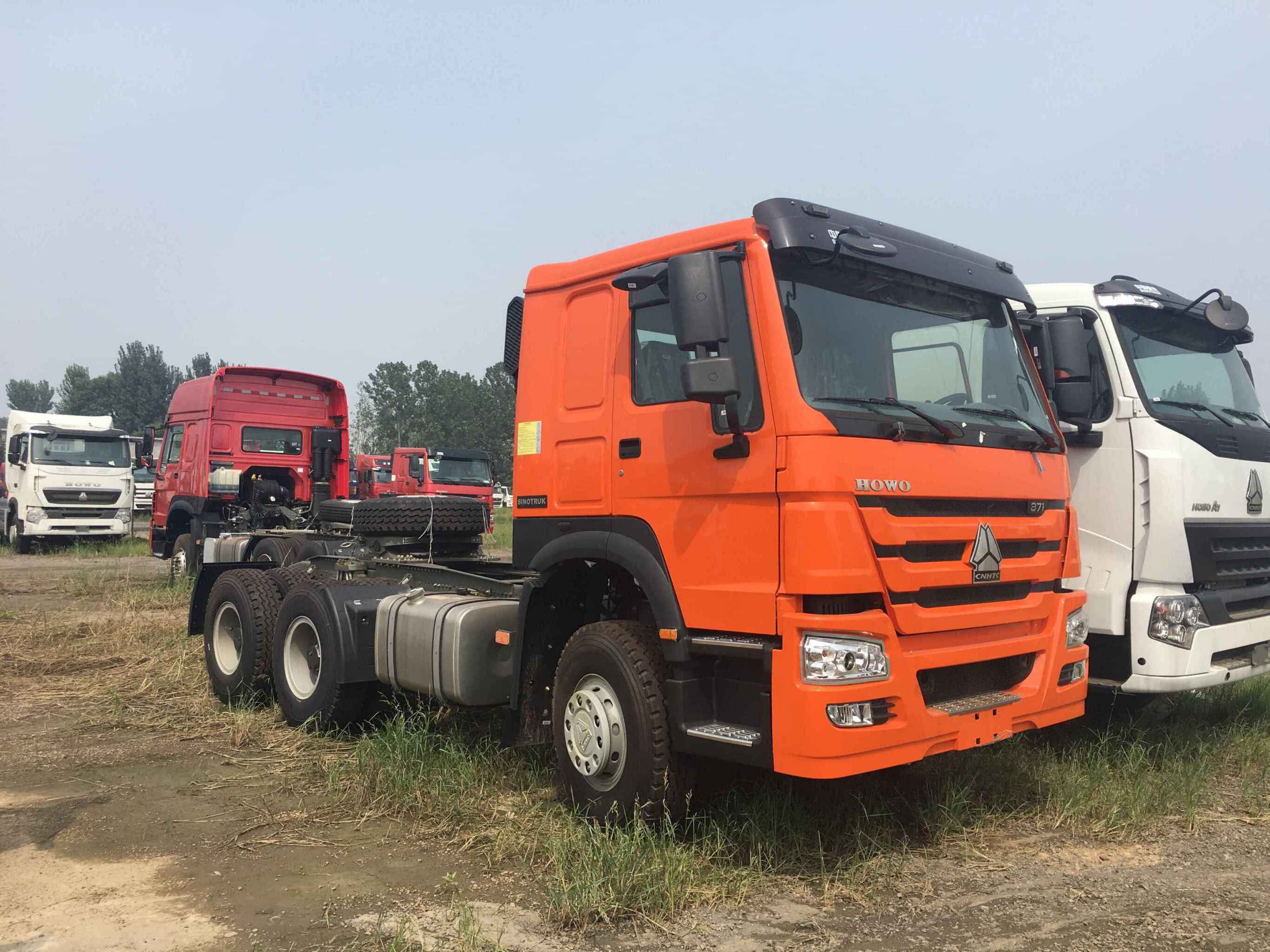 China Factory Price no middle man earn money  6x4 Tractor Truck 371hp Sinotruck Howo 6*4 Used Truck Tractor For Sale