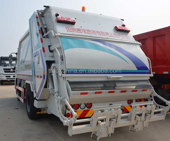 Sinotruk 6x4 Garbage Compactor Compression Truck For Sale