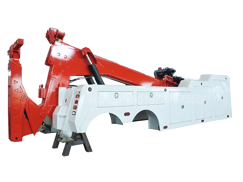 High performance 25 Tons Tow Truck Wrecker Recovery Truck Body for sales to South Africa