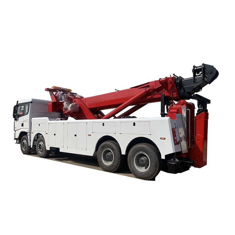 High quality SHACMAN 16 Wheels 50 tons 75 tons rotator heavy duty wrecker tow truck for sales